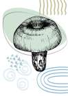 Mushrooms Art Print