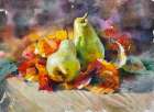 Still Life With Pears Kitchen Print