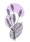 Lavender 10 Art Print