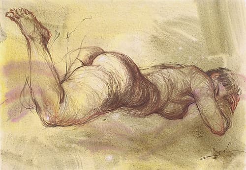 The Power of Feminine Beauty Art abstrait reproduction