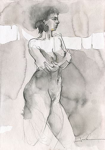 The Art of Femininity Art abstrait reproduction