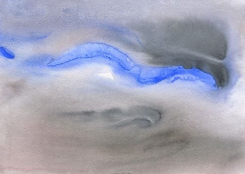 Whispers of Enchanted Brush Abstract Art Print