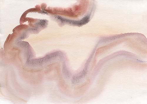 Transcendent Brushstrokes Minimalist Print