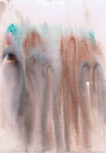 Mystical Embrace of Colors Minimalist Print