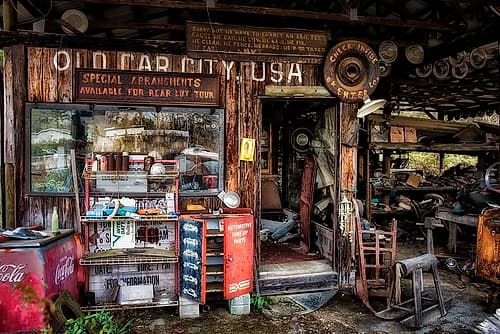 Junk For Sale Photography Print