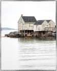 Maine Postcard Art Print