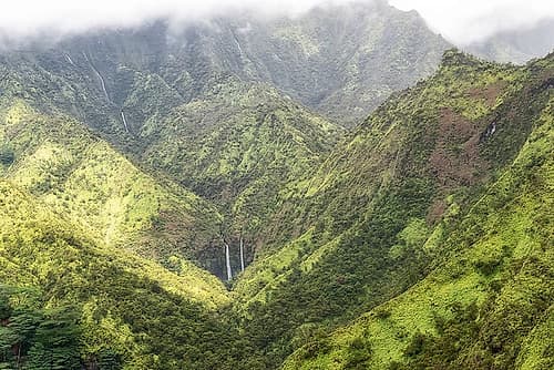 Tropical Valley Landscape Print