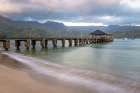Hanalei Pier II Art Print
