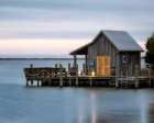 Fishing Hut Art Print