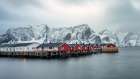 Lofoten Twilight I Art Print