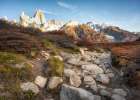 Hike to Fitz RoyI Art Print