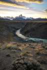 The River Cut Art Print
