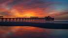 Sky Ablaze Art Print