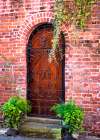 Arched Door Landscape Print