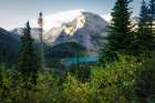 Grinnell Lake I Art Print