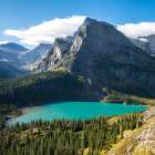 Grinnell Lake IV Art Print
