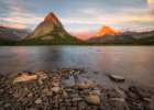 Swiftwater Lake I Art Print