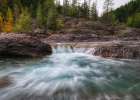Clear Creek Falls I Art Print
