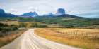 Montana Road Art Print