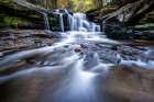 Roadside Falls II Art Print