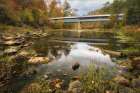 Swann Bridge Art Print