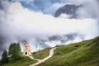 Mountain Chapel Art Print