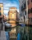 Canal Crossing II Art Print