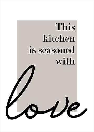 Seasoned with Love Art Print