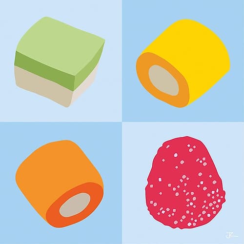 Sweets No.2 Art Print by Jasmine Hollie