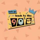 Lets Go Back Vintage Print