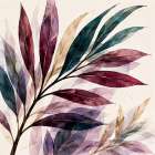 Jewel Tone Garden 2 Art Deco Print