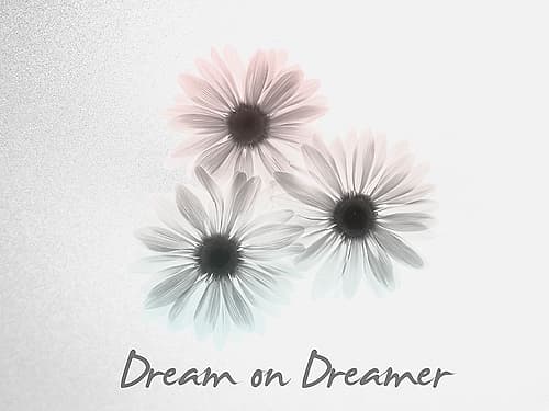 Dream on Dreamer Margarithe Art Print