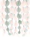 Blush Lantern Cascade 2 Botanical Print