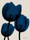 Indigo Blooms 2 Art Print