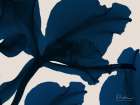 Indigo Blossom 4 Abstract Art Print