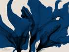 Blue Expression 4 Art Print