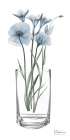 Glacier Florals 1 Art Print
