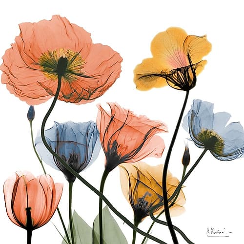 Blissful Garden 3 Art Print