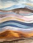 Ocean Flow 1 Art Print