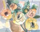 Fresh Cut Flowers 1 Art Print