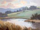 Distant Mountains 2 Art Print