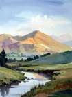 Across The Valley 1 Art Print