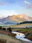 Across The Valley 2 Art Print