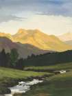 Across The Valley 3 Art Print