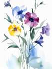 Floral Elegance 2 Art Print