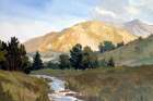 Mountain Divide 2 Art Print