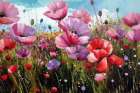 Poppin Poppies 1 Art Print