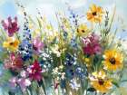 Springing Up 4 Art Print