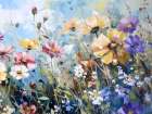 Summer Gathering 4 Art Print