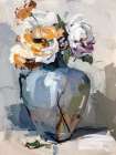 Classy Bouquet 1 Art Deco Print